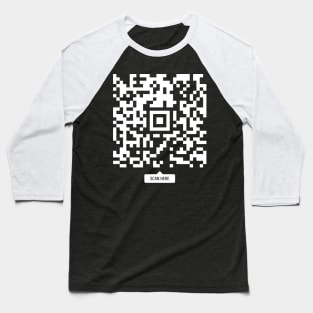 Scan me design Baseball T-Shirt